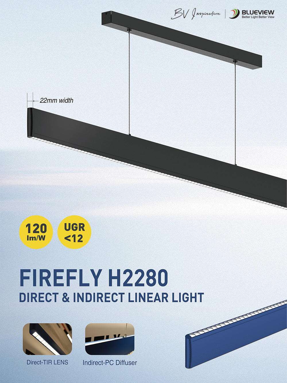 FIREFLY-Direct-&-Indirect-Linear-Light