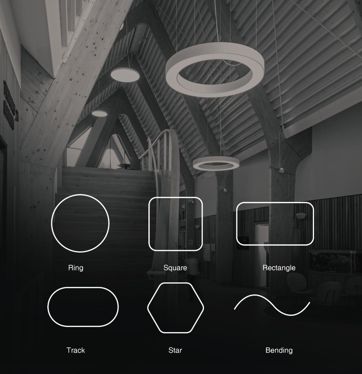 OLA Direct & Indirect circular led light