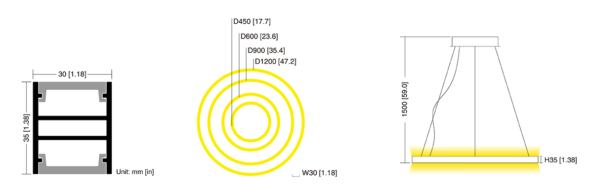 OLA-H3035-DIMENSION