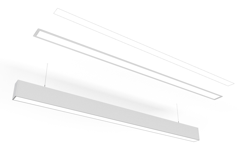 PC lens linear light